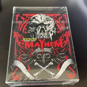 Mayhem Festival Rockstar Playing card 2015 Collectibles.